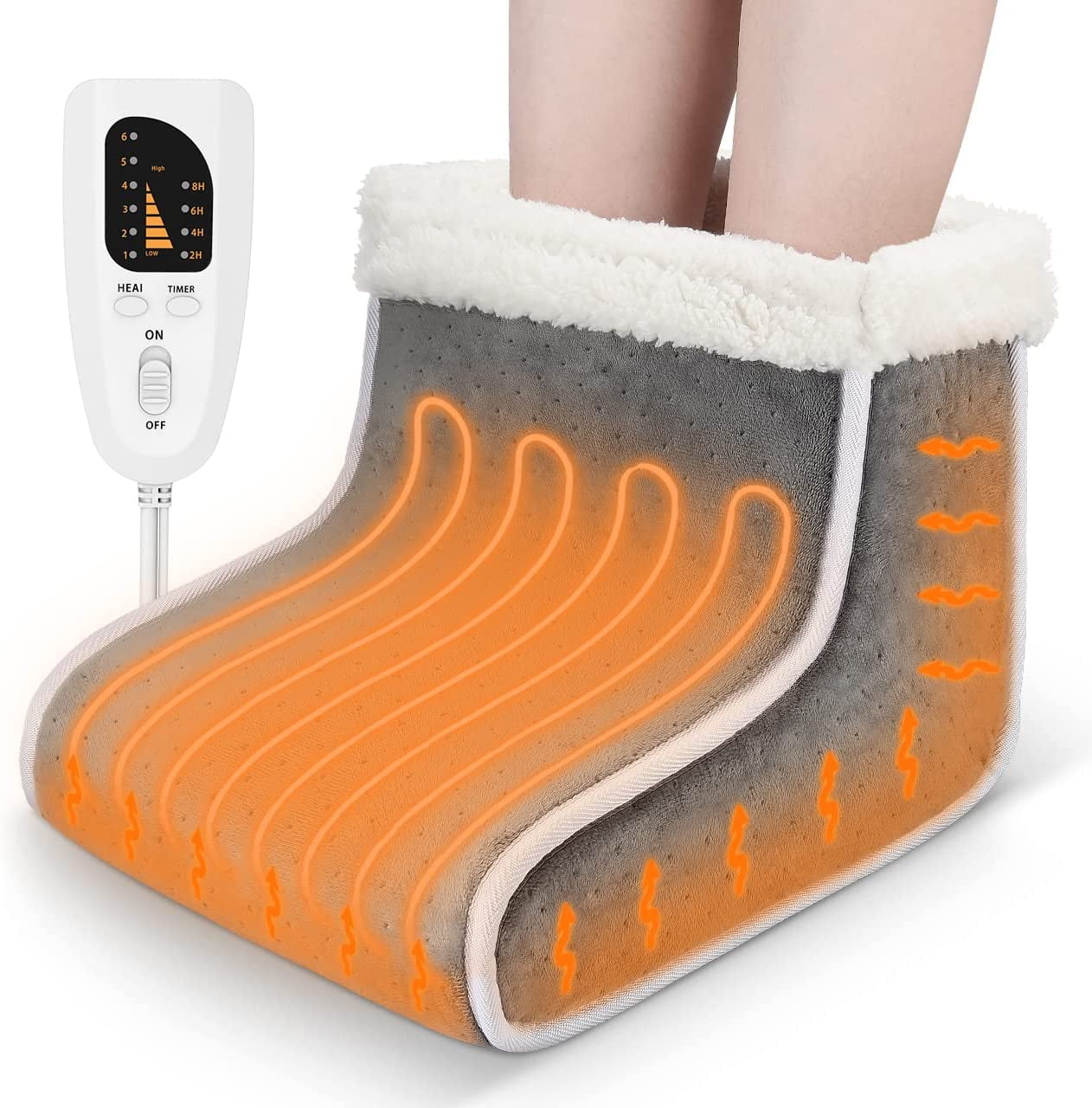 Heating Pad for Foot, Electric Heated Foot Warmer, Soft Foot Warmer