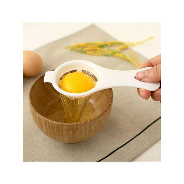White Egg Yolk Separator Tool Easy Cooking Egg Dividers White Sieve