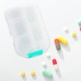 thumbnail image 4 of Organizador de pastillas de viaje perfecl estuche portátil pequeño, 4 of 6