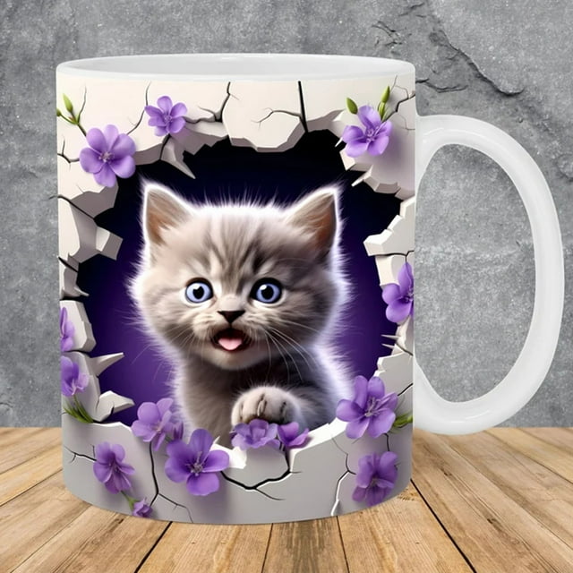 EGNMCR Cups Fashionable Cup Artistic Ceramic Cup Multifunctional Mug a cup