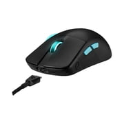 Asus ROG Harpe Ace Aim Lab Edition Gaming Mouse - Optical - Cable/Wireless - Bluetooth/Radio Frequency - 2.40 GHz - Black - USB 2.0 Type A - 36000 dpi - 5 Button(s) - 5 Programmable Button(s) - Sym...