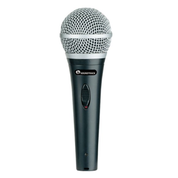 Micrófono PRO-58 Soundtrack Para Vocalista Alámbrico SOUNDTRACK Alta Sensibilidad Metálico