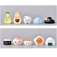thumbnail image 1 of 10 Piezas Mini Figura de Animal Pequeño de Limo de Resina Figura en Miniatura Figura de Animal Pequeño Micro Paisaje Acuario Adorno de Casa de Muñecas para Accesorio de Navidad (Estilo Lindo) oso de fresa Electrónica, 1 of 5