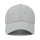 thumbnail image 3 of Gorra de béisbol con cola de caballo entrecruzada para mujer, gorra de béisbol ajustable con moño alto y desordenado, sombrero de protección UV de verano con ala grande (gris), 3 of 5