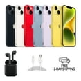 thumbnail image 1 of Pre-Owned Apple iPhone 14 Plus A2632 (Fully Unlocked) 512GB Yellow (Grade A+) w/ Wirelesss Earbuds, 1 of 4