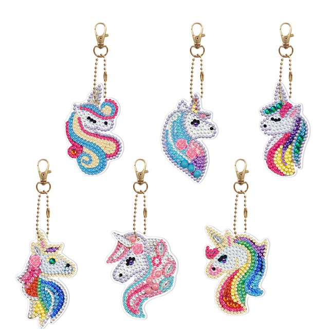 Animal diamante pintura llavero DIY en forma especial taladro llavero coche encantos Hugtrwg Para estrenar