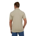 thumbnail image 2 of Chaps Men's and Big Men's Short Sleeve Performance Solid Polo Shirt, Sizes S-3XL, 2 of 5