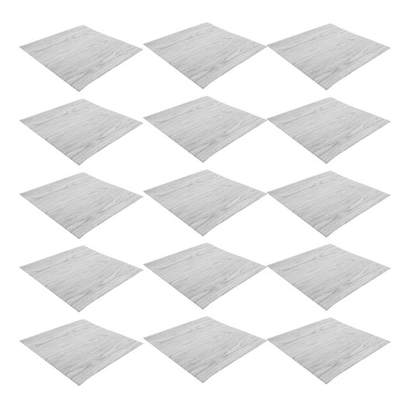 WORGEOUS 40pcs Self-Adhesive Wall Panels Peel and Stick Wood Grain Wallpaper Removable Wall Sticker for Living Room Bedroom Kitchen Office