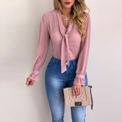 Fashion Tops Long Tops s.Oliver Long Top pink casual look 