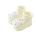 thumbnail image 2 of Sunbona Baby Socks For Soft Cute Cartoon Animal Design Socks For Boys Girls Toddlers Comfortable Breathable Everyday Wear, 2 of 3