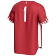 thumbnail image 3 of Men's GameDay Greats #1 Crimson Alabama Crimson Tide Lightweight Baseball Fashion Jersey, 3 of 4