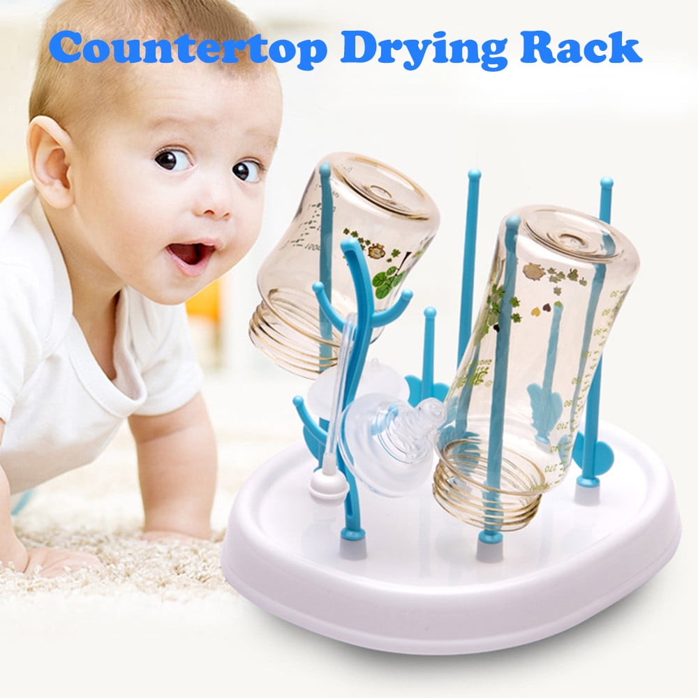 Kids Baby Feeding Bottle Drying Rack Shelf for Toddler Infant Holder HZ 