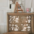thumbnail image 5 of 6 Pcs Various Mushrooms Drawing Stencil 11.7x8.3inch Shiitake Mushrooms Enoki Mushrooms Painting Template Boletus Chanterelles Bees Grasshoppers Ants Stencil for Painting on Wood Wall, 5 of 7