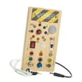 thumbnail image 3 of Switch Light Busy Board Developmental Toy Light Activity Board Fine Motor Skills, 3 of 8