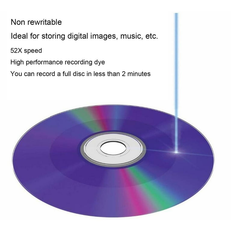 25 Discs Cd R Blank, Blank Cd Recordable, Blank Cd Rw Discs