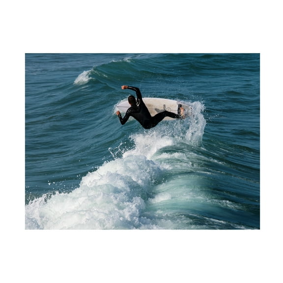 Robert Michaud 'Surfer 3' Canvas Art