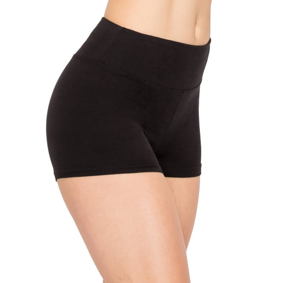 ALWAYS Women's Super Soft Tight Spandex Shorts (Women's Petite)