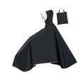 thumbnail image 5 of TTETTZ Bike Rain Poncho Hooded Cover Full Body Coat Black, 5 of 9