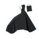thumbnail image 5 of Poncho de lluvia para bicicletas, impermeable con capucha para hombres para mujeres, ropa de lluvia reutilizable, capa protectora para bicicletas de Negro, 5 of 8