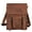 Brown, variant on 11-Inch Leather Crossbody Messenger Bag for Men and Women – Full-Grain Buffalo Leather, Fits Tablet and Daily Essentials