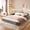 Camel, variant on LLappuil 80" Corduroy Sofa, Pull Out Sofa Bed King Size, Loveseat Sofa Convertible Sofa Bed for Living Room Beige