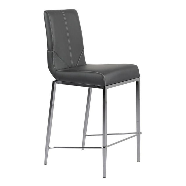 Chaise de pub canadienne Britt noire