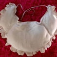 thumbnail image 6 of Victorian Bumroll Bum Pad Bustle Pannier White Petticoat Underskirt for LARP Crinoline Hoop Bustle Petticoat Slip, 6 of 7