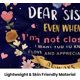 thumbnail image 4 of LHSHID Sister Gifts Blanket Sister Gifts from Sister Sister Birthday Gifts Gifts for Sister Valentines Day Gifts for Sister to My Sister Gifts Throw Blanket 30"x40", 4 of 7