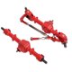 thumbnail image 5 of Juego de puente de metal RC de aleación de aluminio rojo de alta resistencia, accesorios para piezas de coche de control remoto, 5 of 14