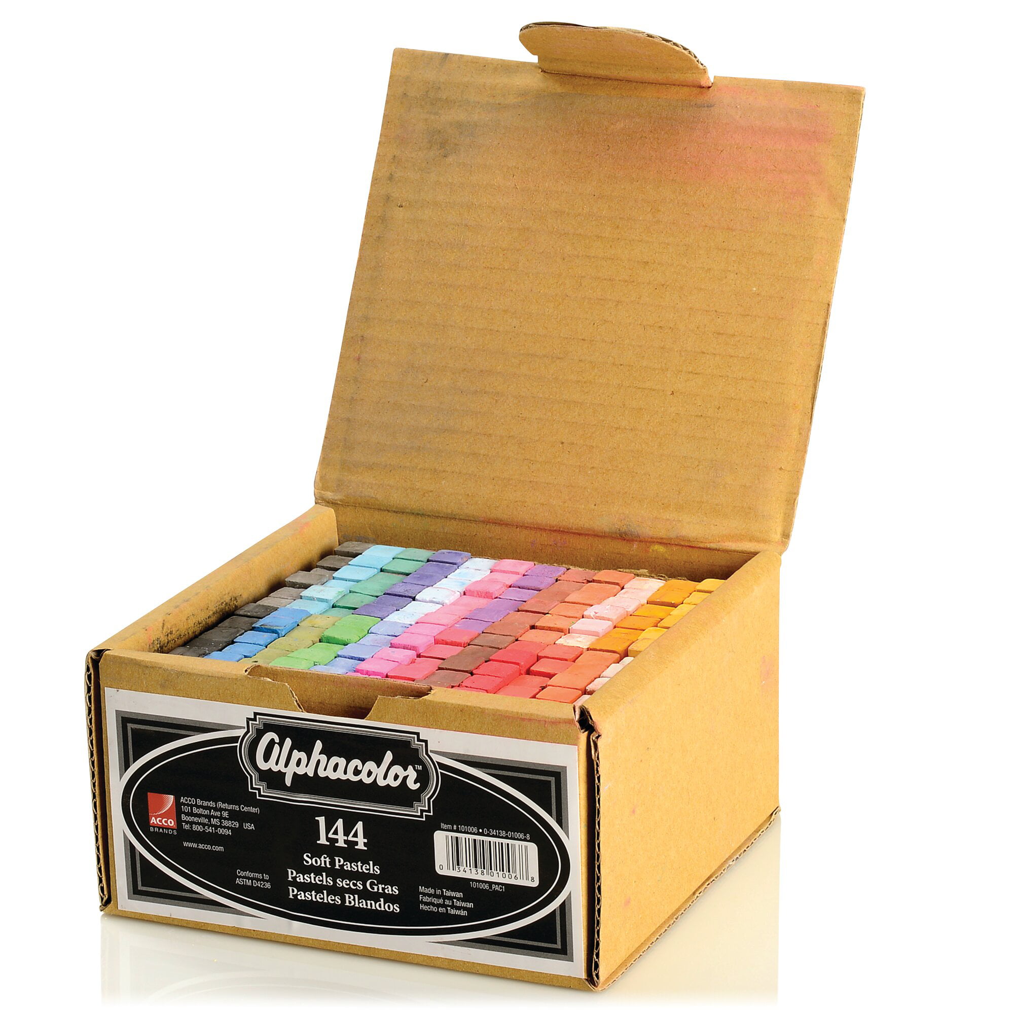 Alphacolor Soft Pastels Basic 24-Color Set