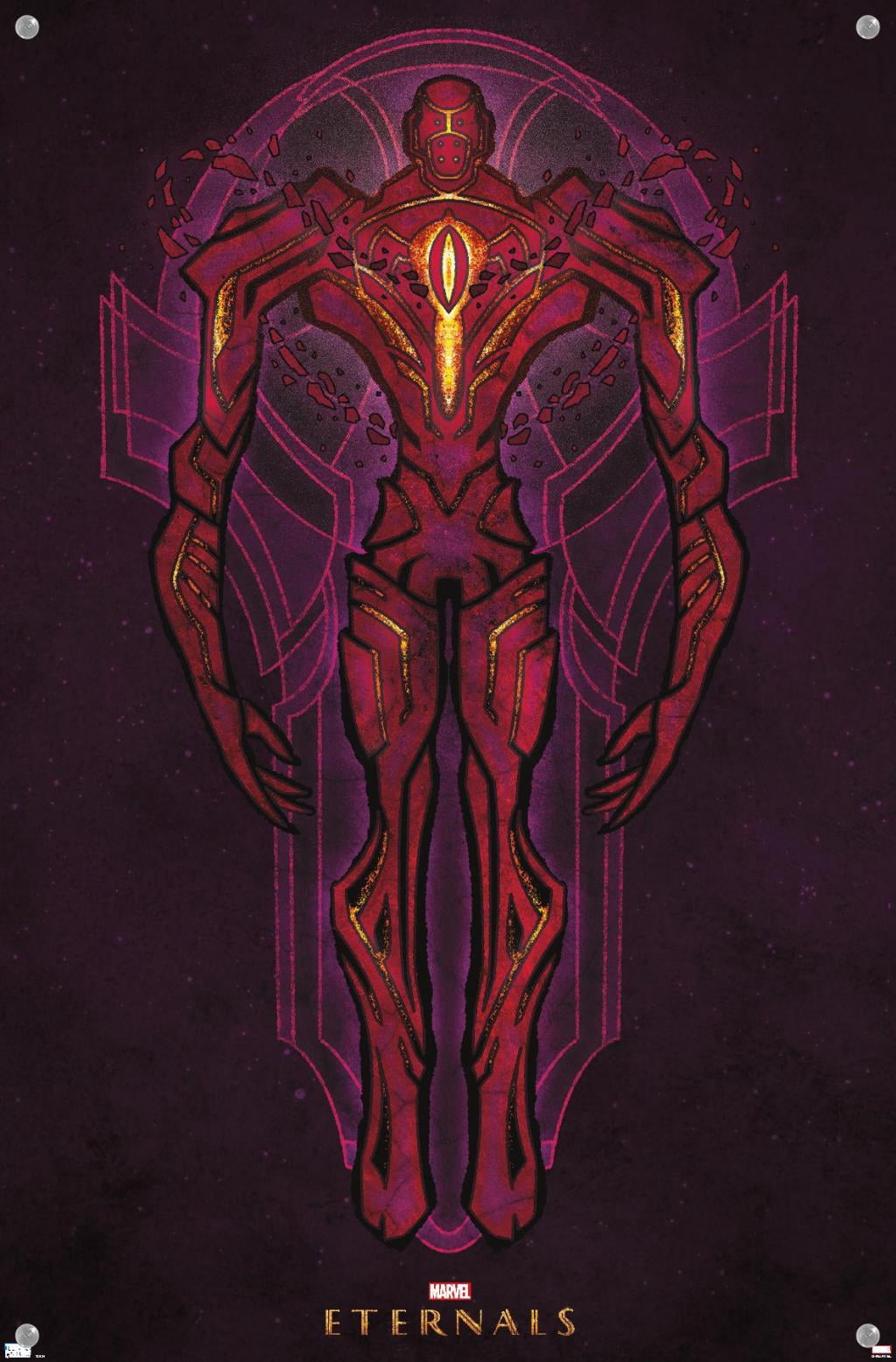 Marvel Eternals - Celestials Wall Poster with Pushpins, 14.725" x 22.375"