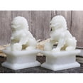 thumbnail image 3 of Feng Shui Porsperity Statues 2 PCS Fu Foo Dogs Pair of Lion Best Housewarming Congratulatory to Ward Off Evil Energy Home Feng Shui Decor, 3 of 7