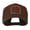 Brown, variant on God Bless the USA Embroidered Cap - Khaki OSFM