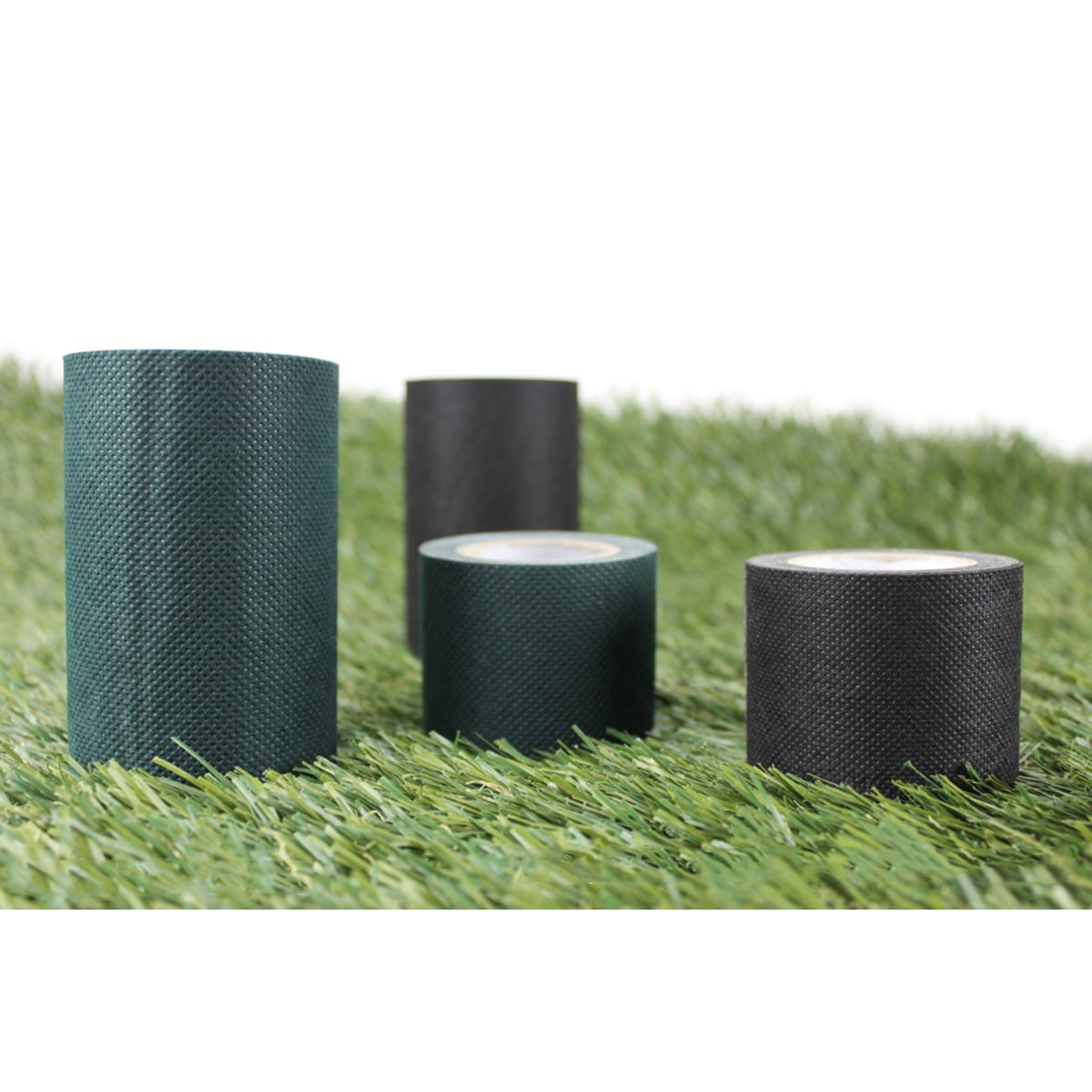 BESTOYARD Single-Sided Turf Tape Grass Tape Green 1Set