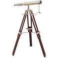 thumbnail image 1 of NauticalMart Floor Standing Brass Harbor Master Telescope 30 Pouces, 1 of 4