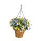 thumbnail image 3 of Colgador de puerta Gloria Cesta Adorno colgante Guirnalda Simple Hecha a mano Corona de flores artificiales 30 cm x 43 cm x 25 cm, 3 of 9