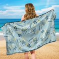 thumbnail image 6 of XYZCANDO Dandelions Print Sweatproof Towel Car Seat Cover, Breathable Non-Slip Non-Slip Fit Seat Covers for Trucks SUVs Cars, 6 of 11