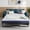 Blue&White, variant on 4-Inch Full Size Gel Memory Foam Replacement Mattress for Sleeper Sofa and Couch Beds, Breathable Washable Cover, Slip-Resistant Base for Convertible Sofa, CertiPUR-US Certified (Sofa Not Included)