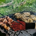 thumbnail image 6 of Sports Outdoors Camping Hiking BBQ Barbecue BBQ Barbecue Meat Oven Microwave Barbecue Resistance High-temperature Glove Non-slip Silicone Anti-burn Glove Glove Heat Insulation Anti-scalding Red, 6 of 6