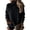 #01Black, variant on Womens Chunky Cable Knit Pullover Solid Color Turtleneck Long Sleeve Knitted Sweater Loose Casual Fall Winter Top Red M