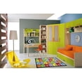 thumbnail image 2 of Fun Time Nylon 39"x58" Sign Language Area Rug in Multi-Color, 2 of 2