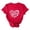 Red, variant on Womens Red Tops Tees Love Heart Valentines Day Tshirt Short Sleeve Summer Casual Cute Graphic Tees, 2XL