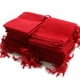 thumbnail image 5 of 50 bolsas de felpa roja de 9 cm con cordón para guardar joyas, bolsas de lujo con cordón para regalo de boda, accesorios para regalo., 5 of 8