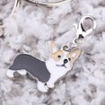 thumbnail image 2 of Collar de metal para mascotas con colgante en forma de perro para todas las razas (2 unidades), 2 of 9