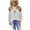Silver, variant on IROINNID Deals Polyester Long Sleeve T Shirt for Women Comfy Backless Solid Color Shirt Strapless Tops,Pink