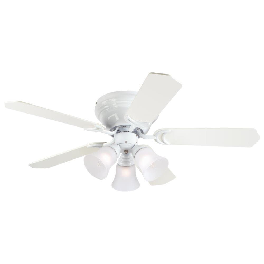 Westinghouse 7215000 42" White Contempra Trio Indoor Ceiling Fan With