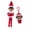 Dark Tone, variant on The Elf on the Shelf Plushee Pals Snuggler & Mini Clip-On Plush Set, Boy Dark Tone, 12 in & 4 in, Ages 3+