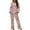 Cartoon Cat, variant on Hibiscus Flower Button Up Pajamas for Women Size 4XL Womens Long Sleeve Pajama Sets 2 Piece Cover Ups for Women Daily Loungewear and Pants Sleepwear Outfits