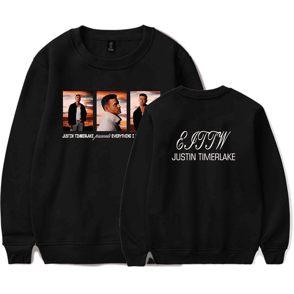 Justin Timberlake Eitiw Long Sleeve Crewneck Unisex Hooded Sweatshirt Streetwear Hoodies