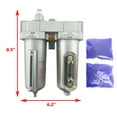 thumbnail image 2 of 3/4" NPT HEAVY DUTY Industrial Grade 2 Stages Coalescing Filter Desiccant Dryer System, 2 of 6
